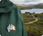 Scotland & Mexico Friendship Pin Badge