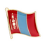 Mongolia Flag Pin Badge