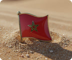 Morocco Flag Pin Badge