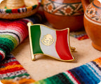 Mexico Flag Pin Badge