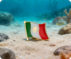 Mexico Flag Pin Badge