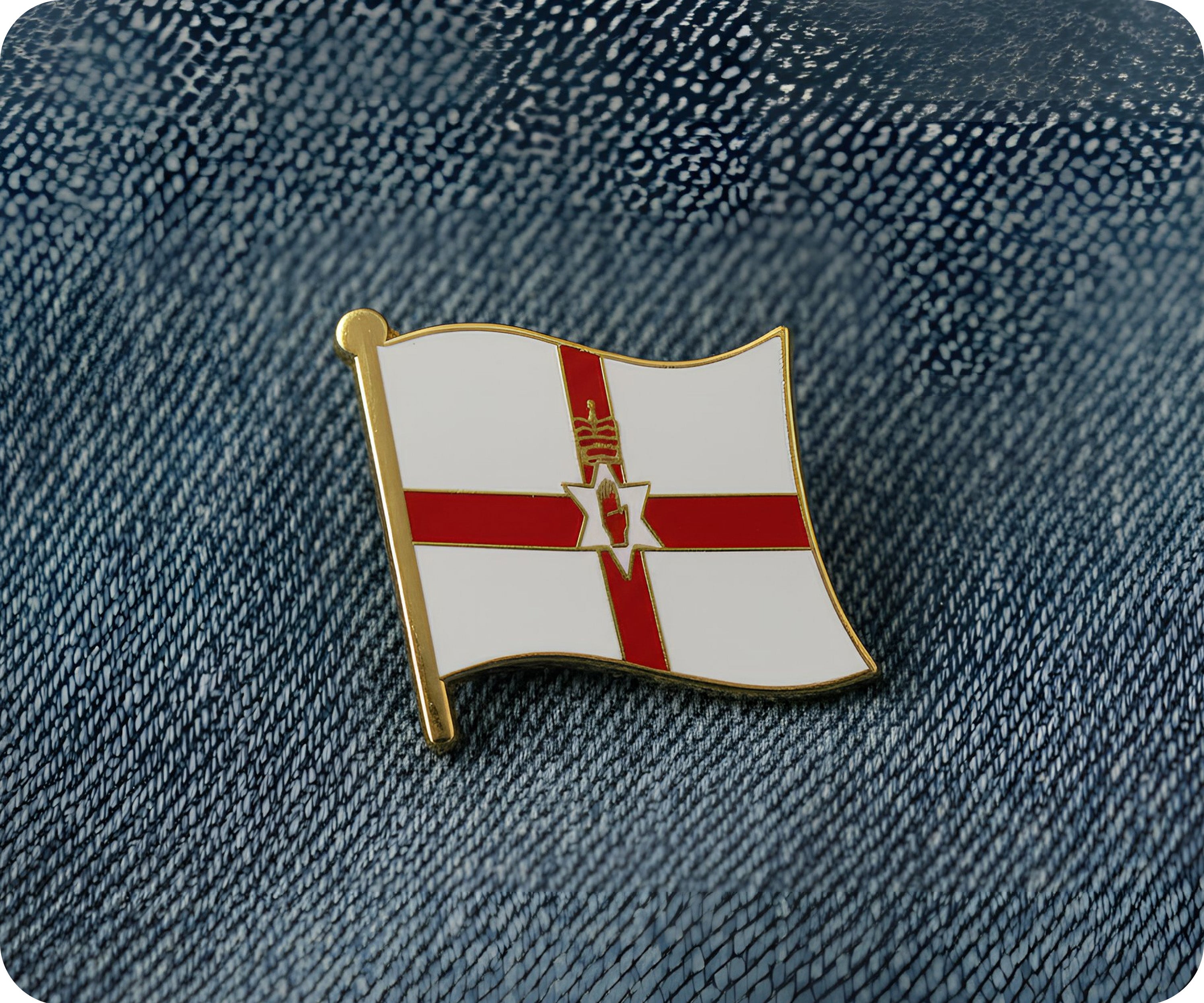 Northern Ireland Flag Pin Badge