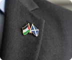 Scotland & Palestine Friendship Pin Badge