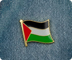 Palestine Flag Pin Badge