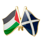 Scotland & Palestine Friendship Pin Badge