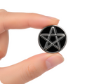 Pentagram Star Pin Badge