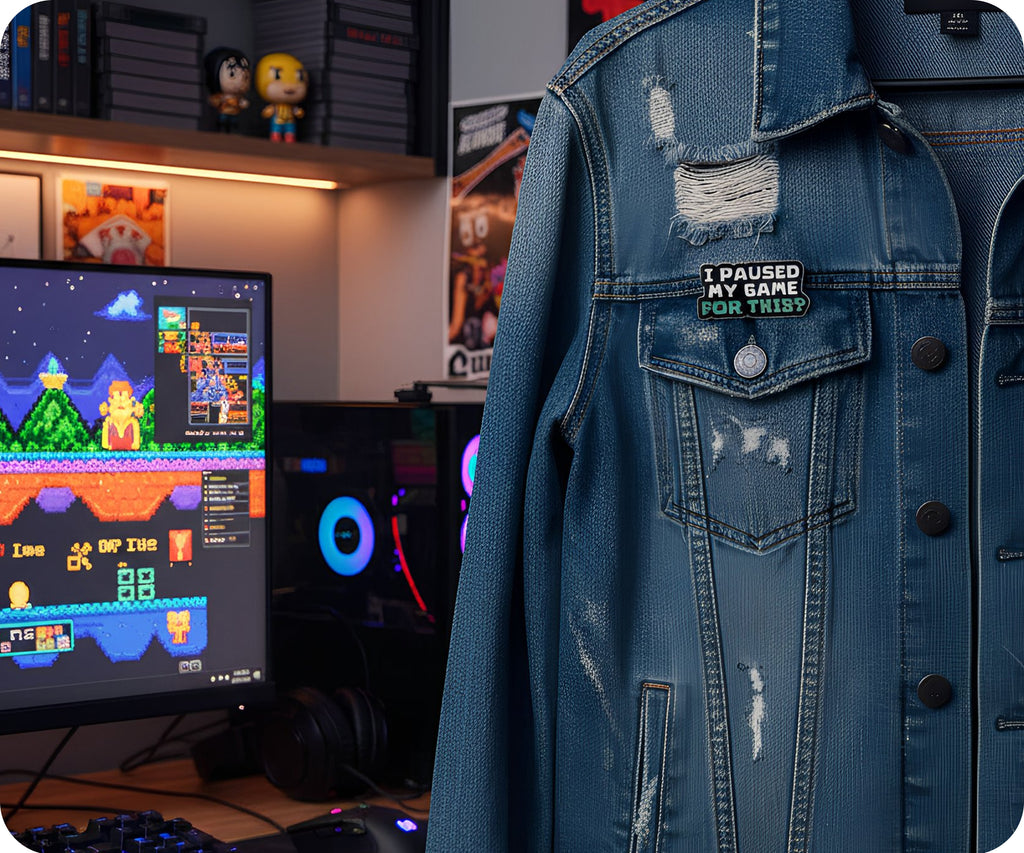 I Paused My Game For This Pin Badge