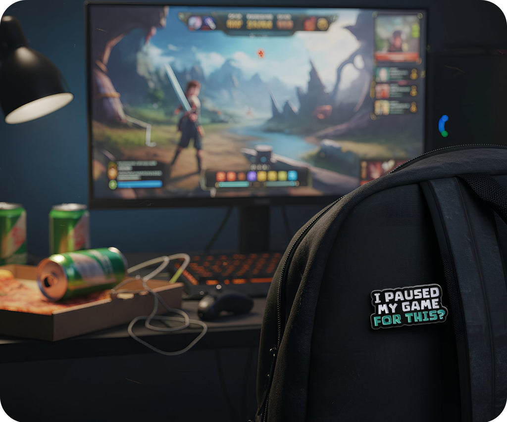 I Paused My Game For This Pin Badge