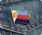 Polymory Flag Pin Badge
