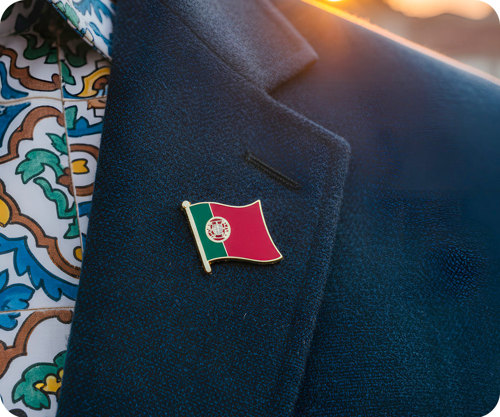 Portugal Flag Pin Badge