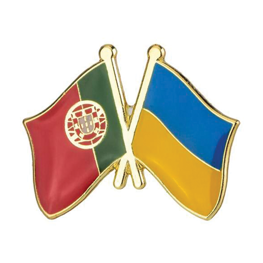 Pin de la amistad entre Portugal y Ucrania Imagen principal del producto