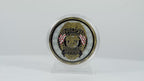St. Michael & Police Officer Challenge Coin – Dual Tone Shield Edition
