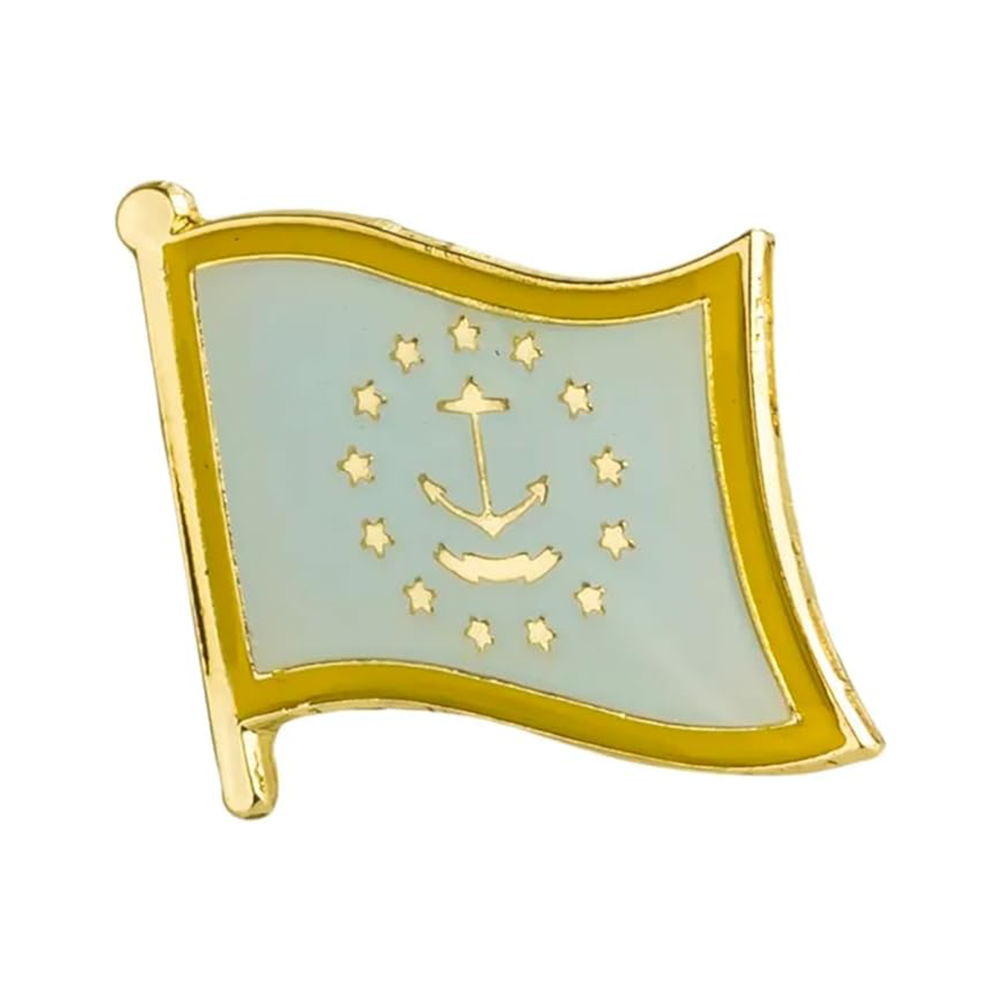 Rhode Island Flag Pin Badge Main image