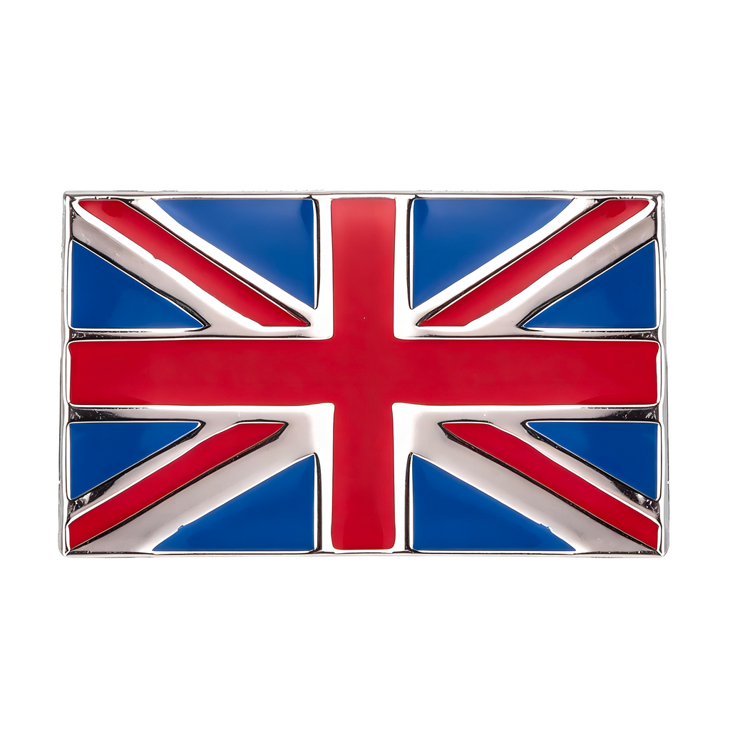 United Kingdom Union Jack Rectangle Pin Badge