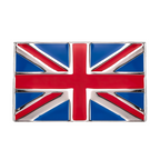 United Kingdom Union Jack Rectangle Pin Badge