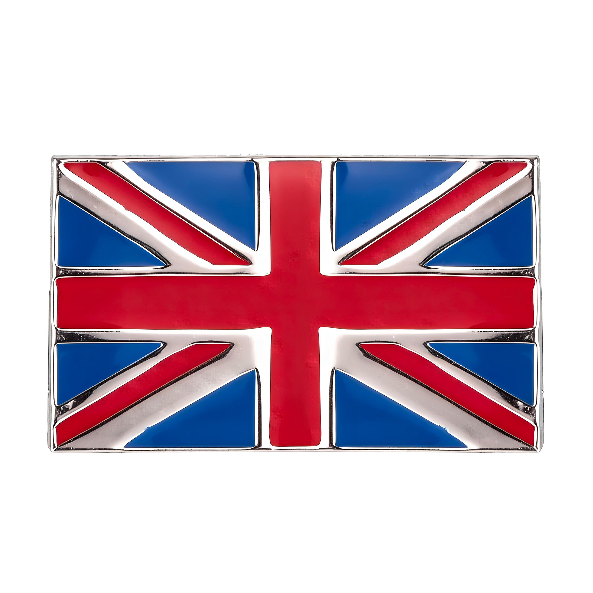 United Kingdom Union Jack Rectangle Pin Badge