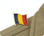 Romania Flag Pin Badge
