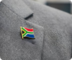 South Africa Flag Pin Badge