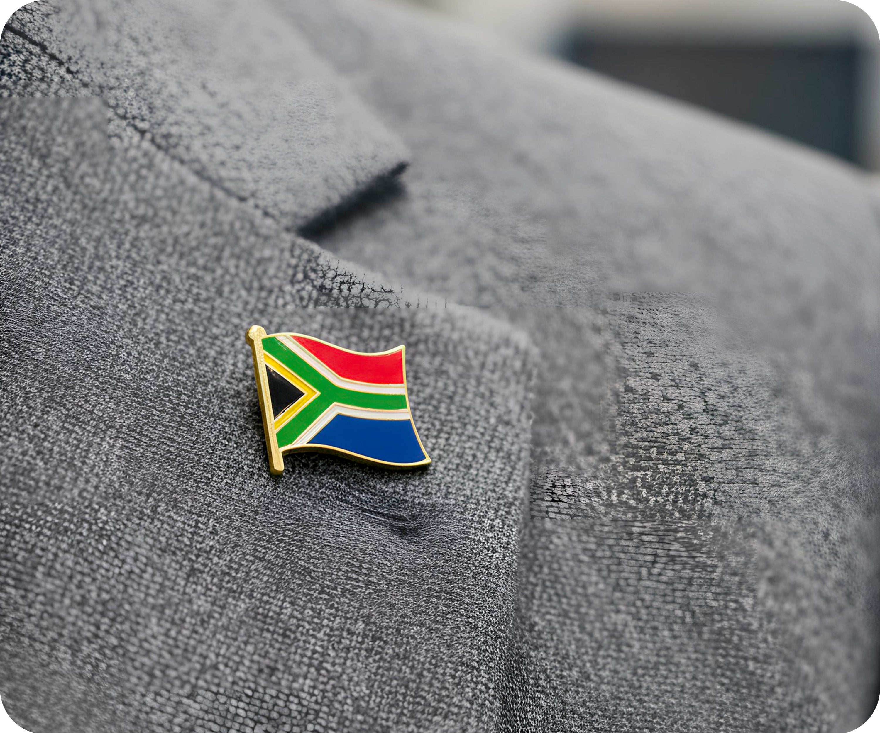 South Africa Flag Pin Badge