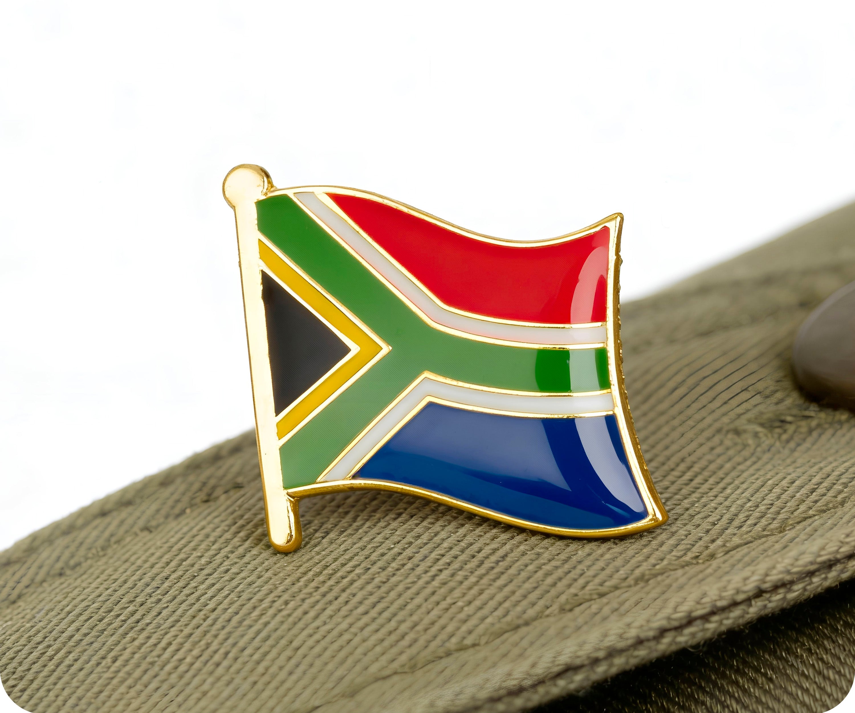 South Africa Flag Pin Badge