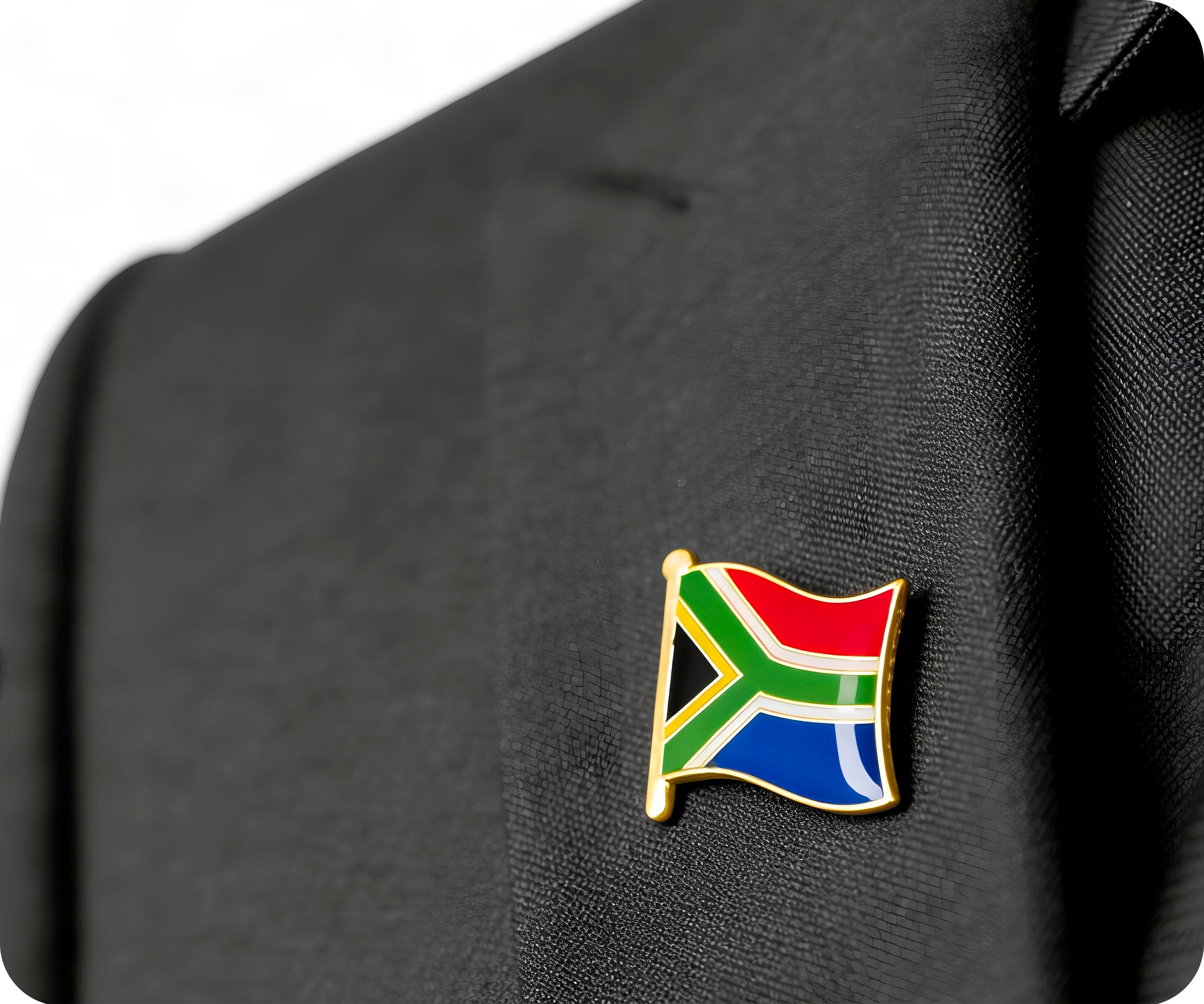 South Africa Flag Pin Badge