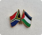 South Africa & Palestine Friendship Pin Badge