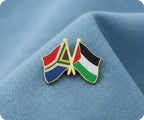 South Africa & Palestine Friendship Pin Badge