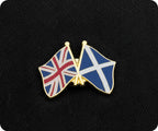 United Kingdom & Scotland Friendship Pin Badge