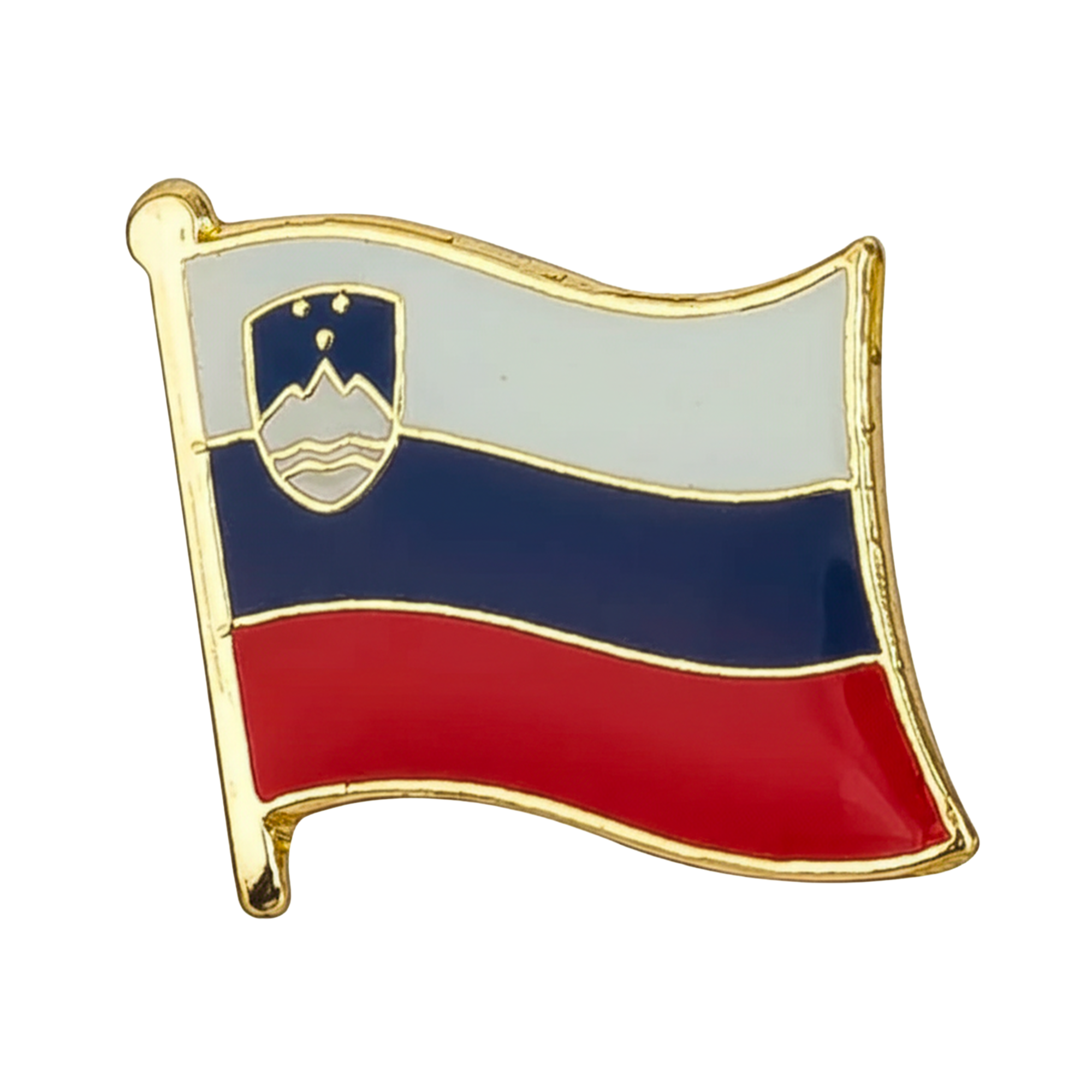 Slovenia Flag Pin Badge Main image