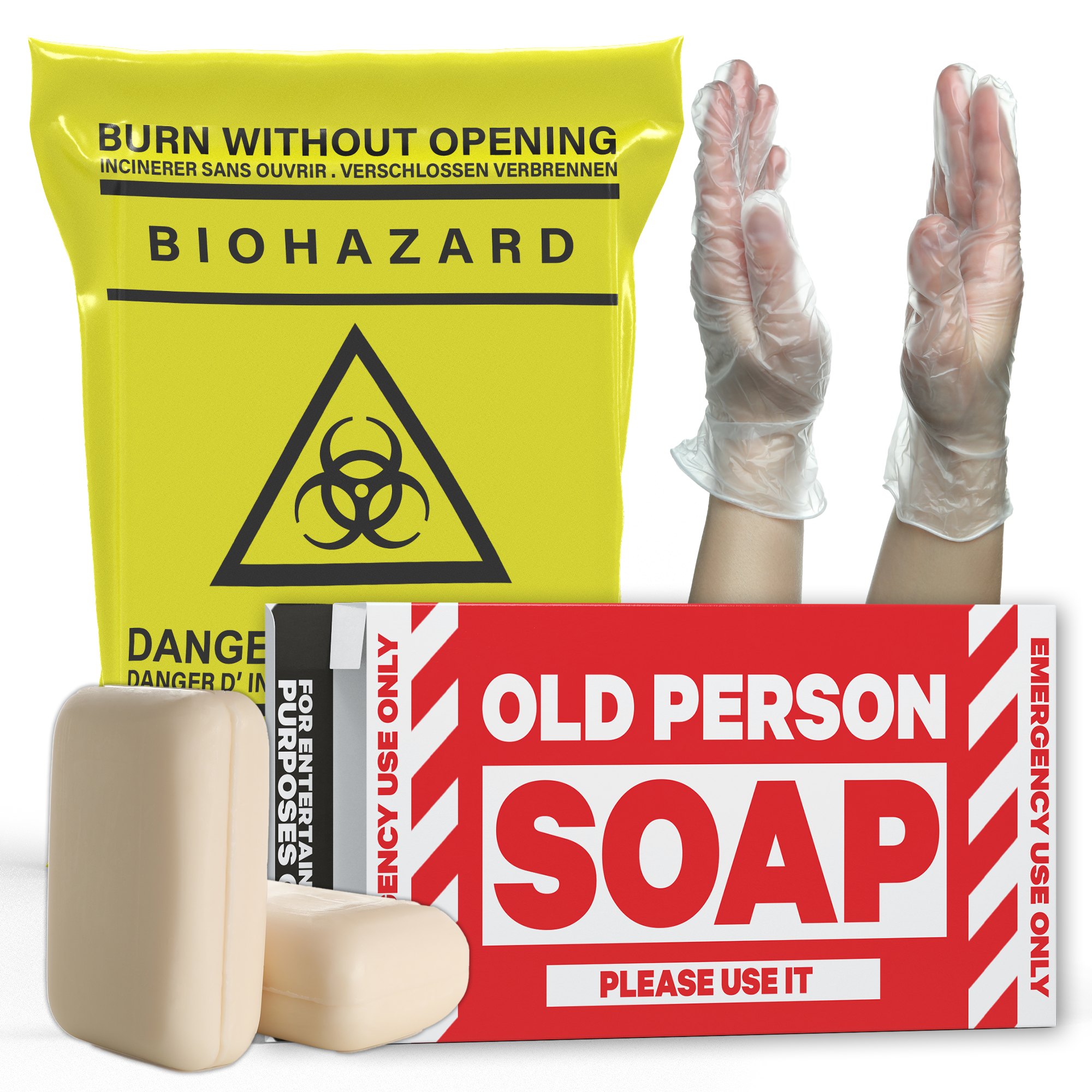 Old Person Soap | Retirement Novelty Prank Gift Main image