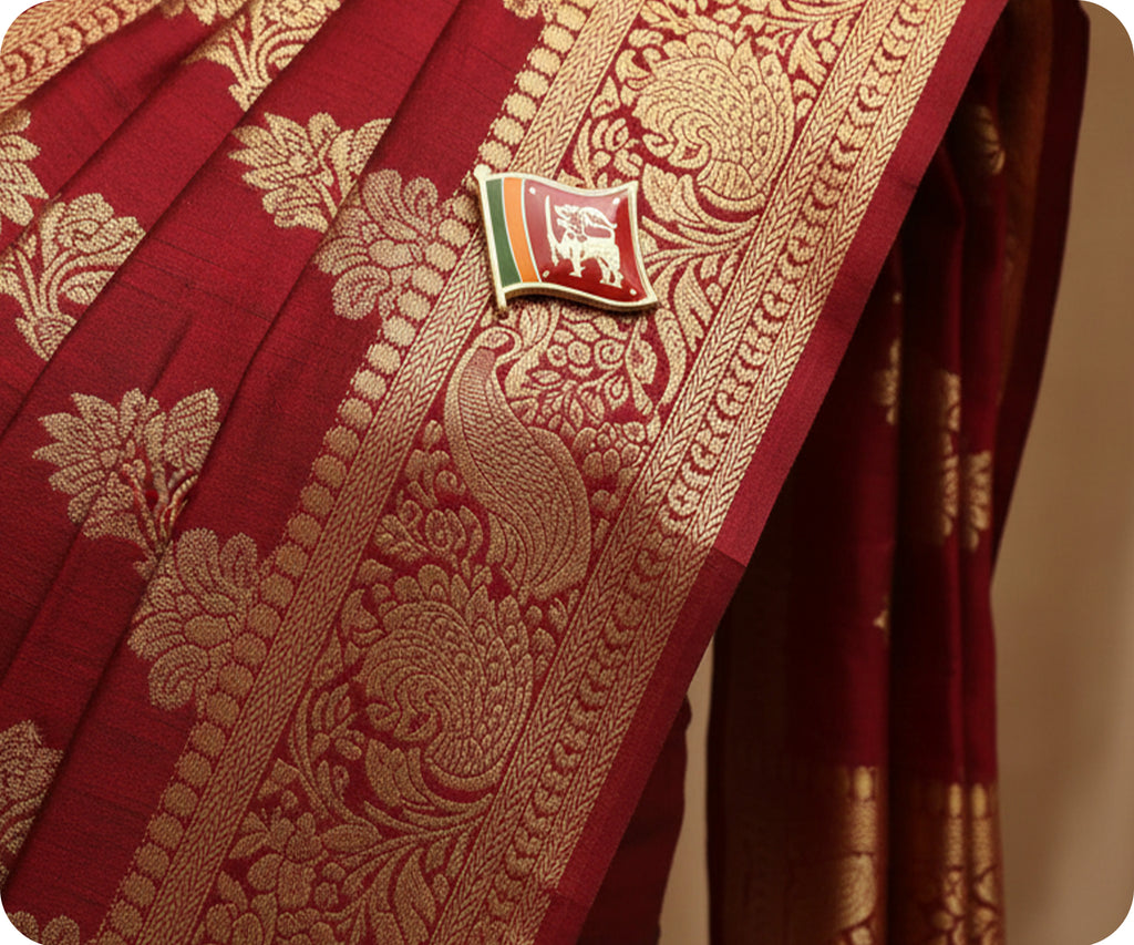 Sri Lanka Flag Pin Badge