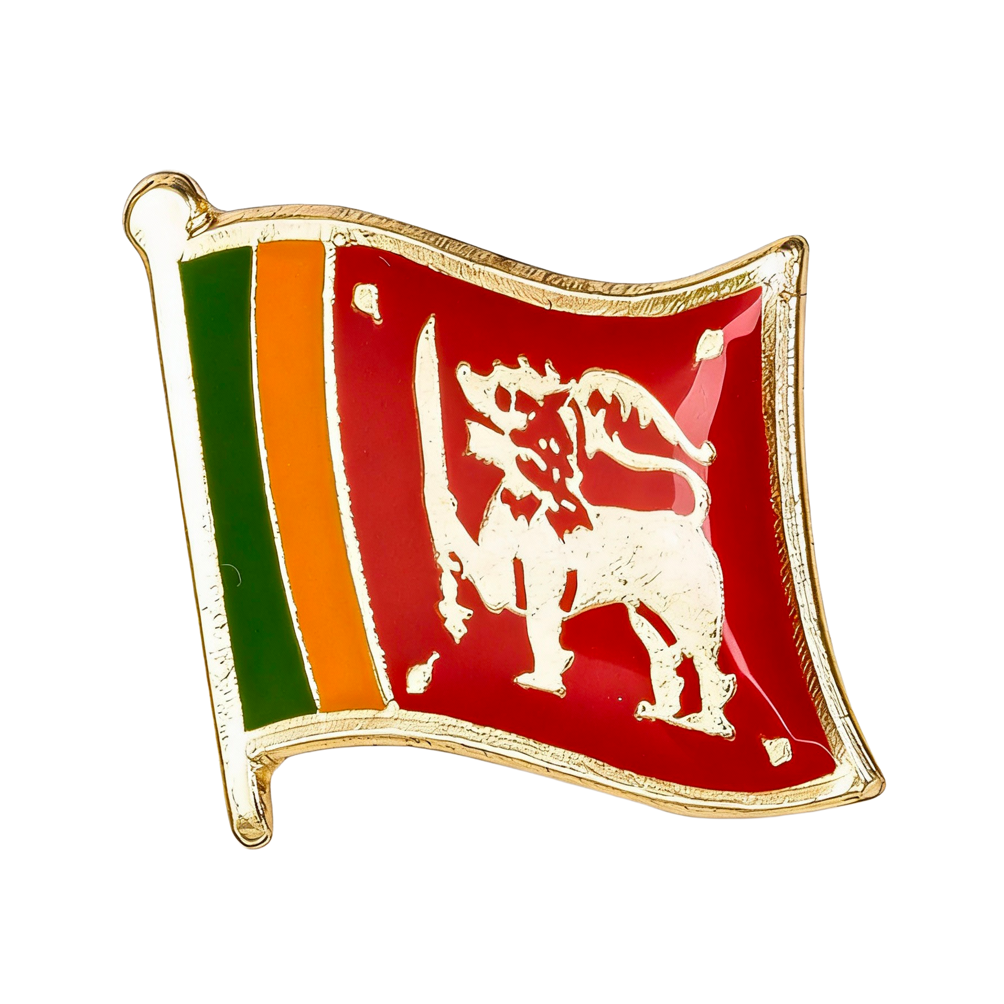 Sri Lanka Flag Pin Badge Main image