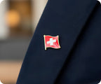 Switzerland Swiss Flag Pin Badge