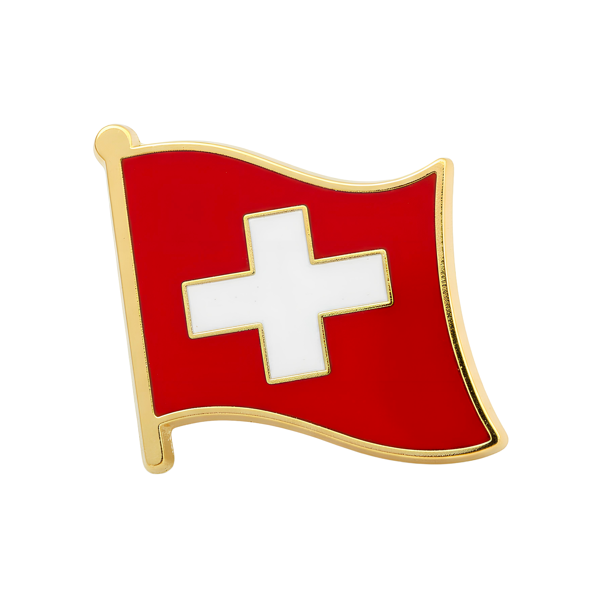 Switzerland Swiss Flag Pin Badge Main image