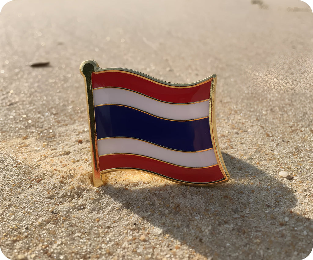 Thailand Flag Pin Badge
