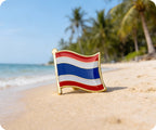 Thailand Flag Pin Badge