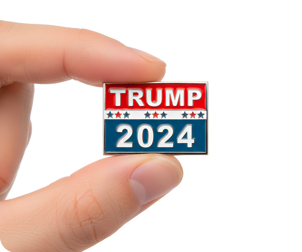 Donald Trump 2024 Pin Badge