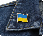 Ukraine Flag Pin Badge