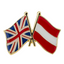 United Kingdom & Austria Friendship Pin Badge