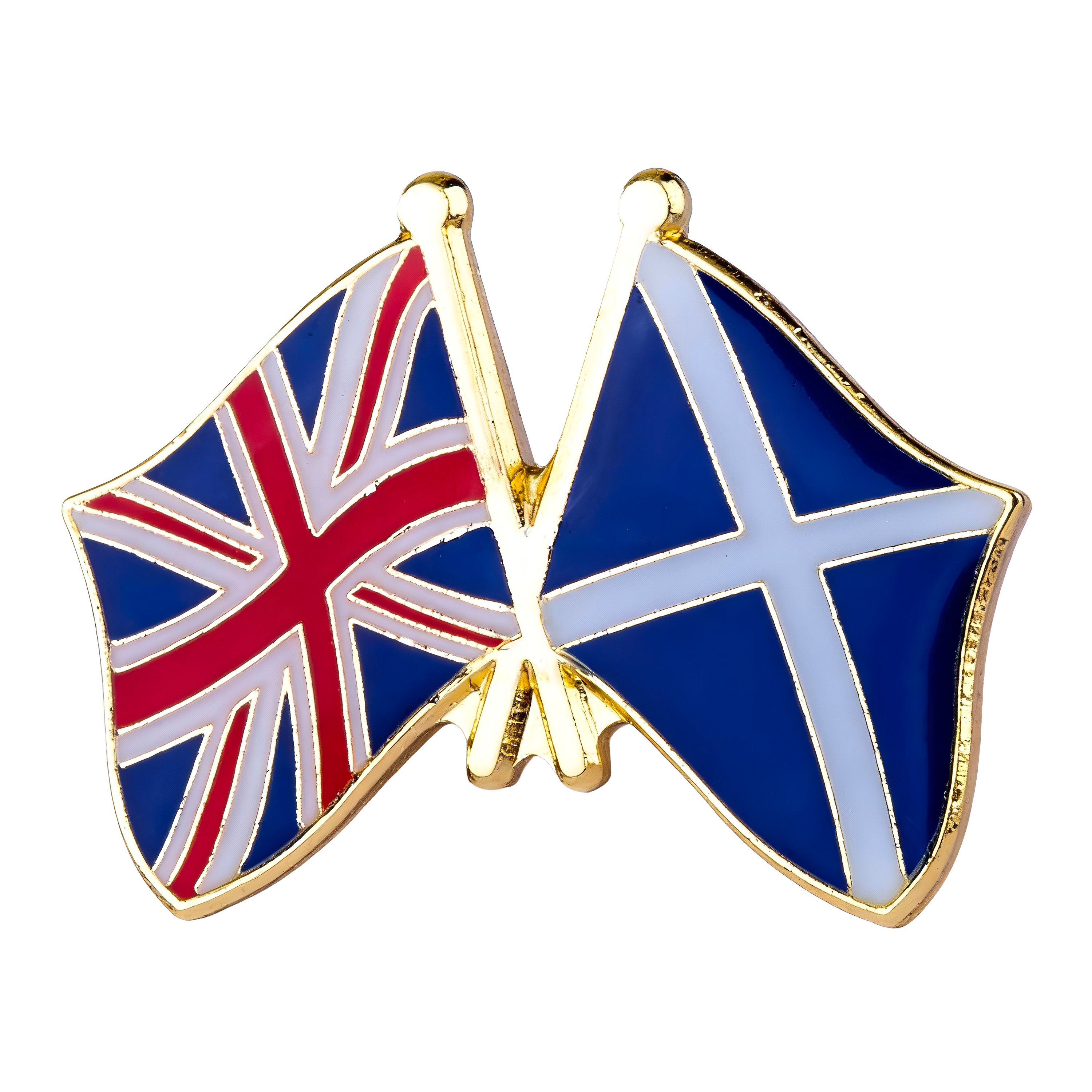 United Kingdom & Scotland Friendship Pin Badge