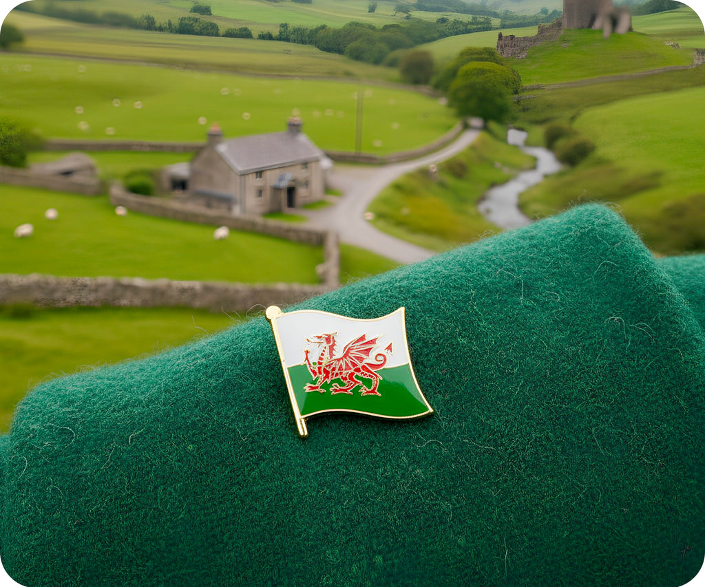 Wales Dragon Pin Badge