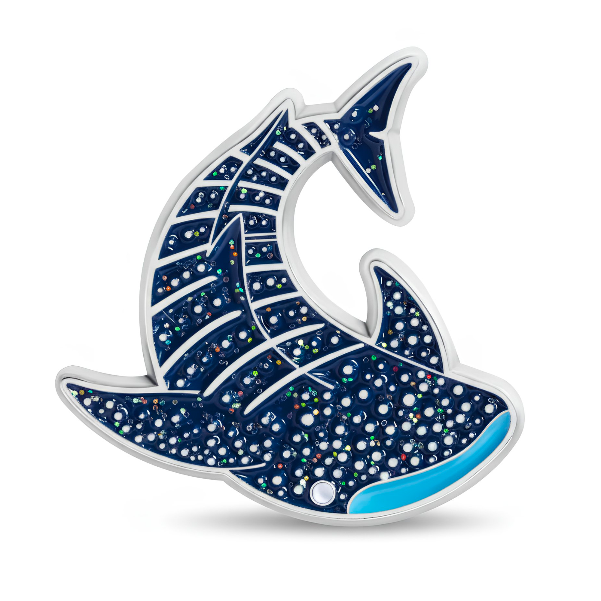 Whale Shark Ocean Pin Badge Main image