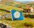 Yorkshire Rose County Flag Pin Badge