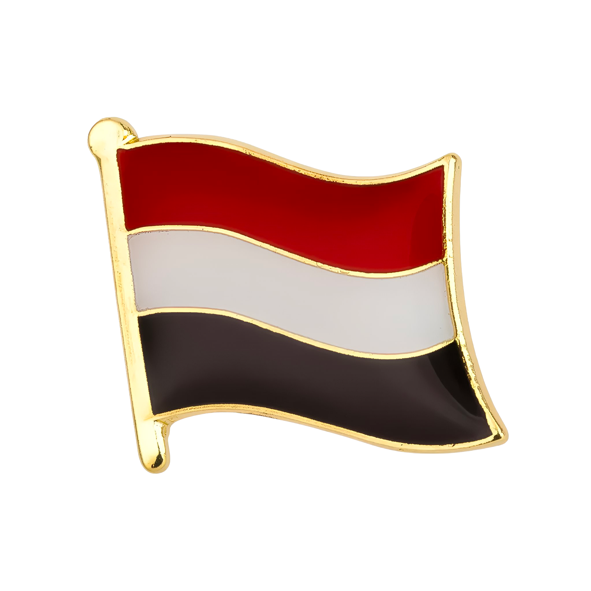Yemen Crest Flag Pin Badge Main image