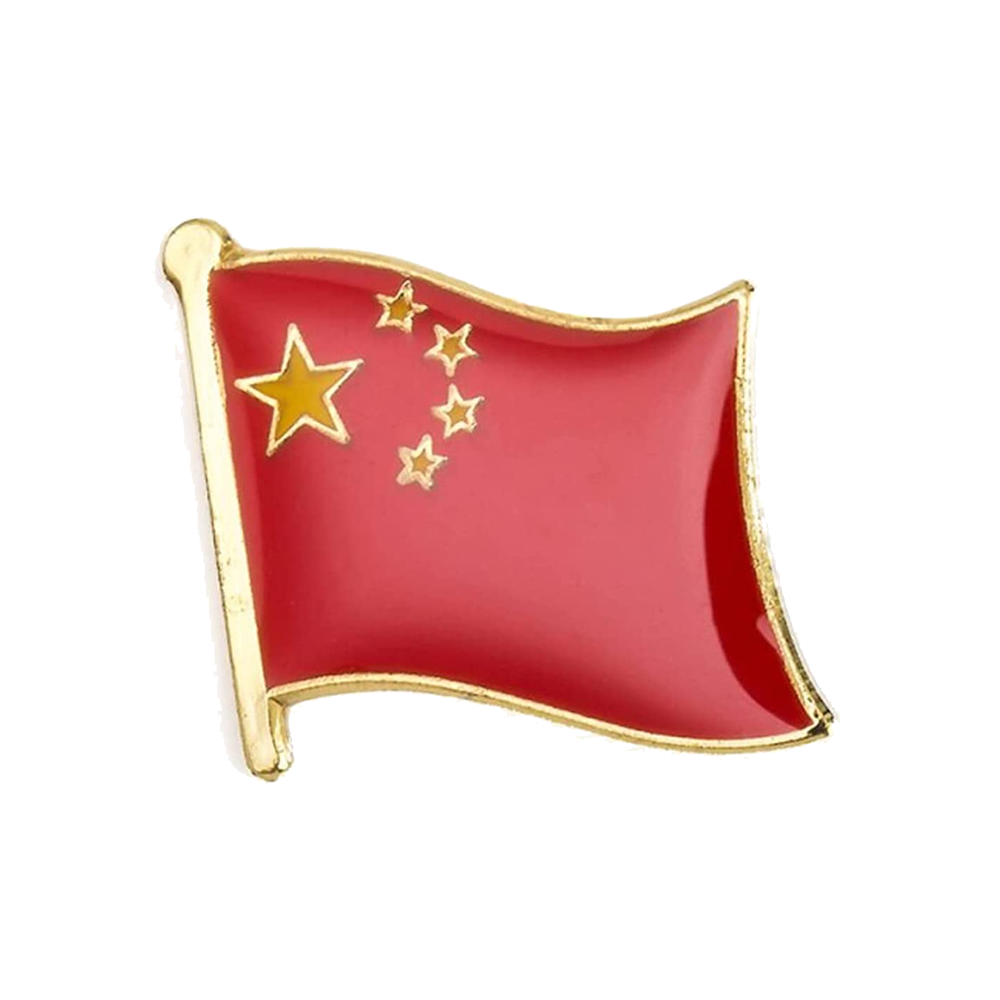 China Flag Pin Badge Main image
