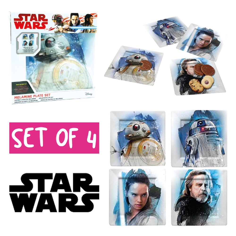 Star wars melamine 2024 plates