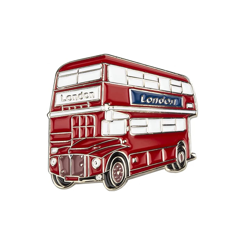 London Bus Pin Badge Main image
